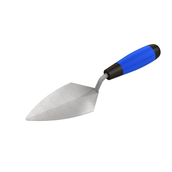 Pointing Trowel, Stainless Steel 5-1/2" X 2 3/4" Comfort Grip Handle
